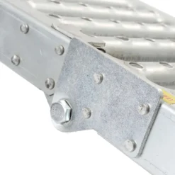 XPOtool 2x Auffahrrampe 200 cm max. 800 kg für ATV Motorrad Quad, Stahl Auffahrschiene faltbar, Verladerampe rutschsicher