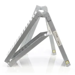 XPOtool 2x Auffahrrampe max. 800 kg 3-fach klappbar 195,5 cm für Motorrad ATV Quad, Stahl Auffahrschiene faltbar, Verladerampe rutschsicher