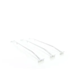 XPOtool 3x Flachplanenbügel für Anhänger 100-145 cm, verstellbare Aluminiumbügel für Anhängerplanen, Planenspanner für Flachplanen