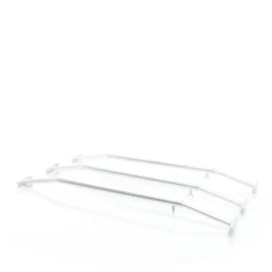 XPOtool 3x Flachplanenbügel für Anhänger 100-145 cm, verstellbare Aluminiumbügel für Anhängerplanen, Planenspanner für Flachplanen