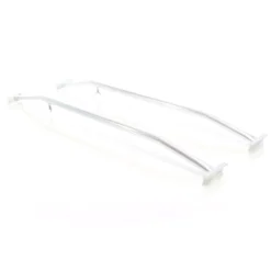 XPOtool 2x Flachplanenbügel für Anhänger 100-145 cm, verstellbare Aluminiumbügel für Anhängerplanen, Planenspanner für Flachplanen