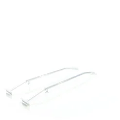 XPOtool 2x Flachplanenbügel für Anhänger 100-145 cm, verstellbare Aluminiumbügel für Anhängerplanen, Planenspanner für Flachplanen