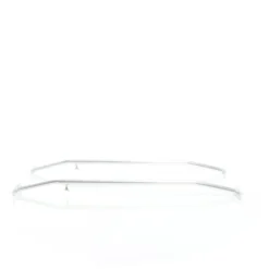 XPOtool 2x Flachplanenbügel für Anhänger 100-145 cm, verstellbare Aluminiumbügel für Anhängerplanen, Planenspanner für Flachplanen