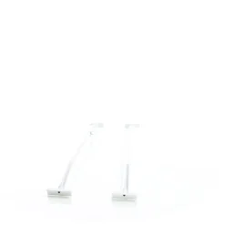 XPOtool 2x Flachplanenbügel für Anhänger 100-145 cm, verstellbare Aluminiumbügel für Anhängerplanen, Planenspanner für Flachplanen