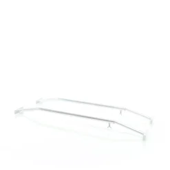 XPOtool 2x Flachplanenbügel für Anhänger 100-145 cm, verstellbare Aluminiumbügel für Anhängerplanen, Planenspanner für Flachplanen