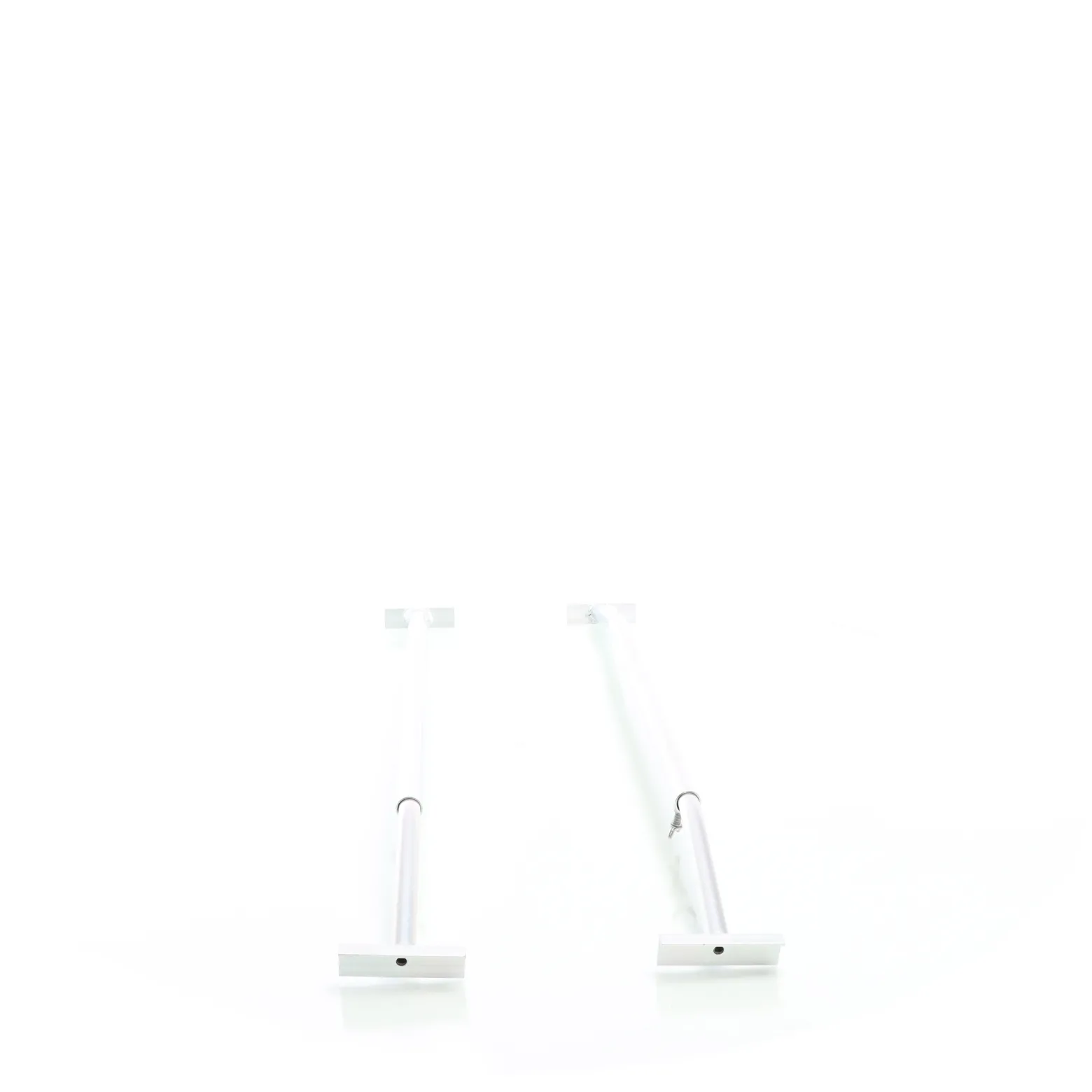XPOtool 2x Flachplanenbügel für Anhänger 100-145 cm, verstellbare Aluminiumbügel für Anhängerplanen, Planenspanner für Flachplanen