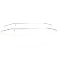 XPOtool 2x Flachplanenbügel für Anhänger 100-145 cm, verstellbare Aluminiumbügel für Anhängerplanen, Planenspanner für Flachplanen