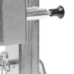 XPOtool 2x Stützfuß 350 mm Schwenkstütze bis 1300 kg aus Stahl für Anhänger inkl. Befestigungsmaterial