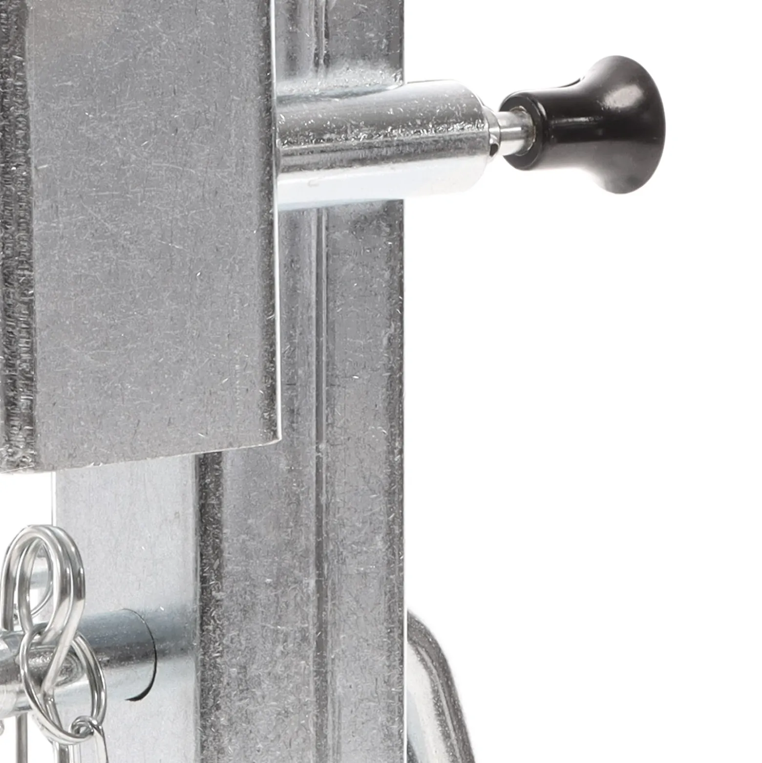 XPOtool 2x Stützfuß 350 mm Schwenkstütze bis 1300 kg aus Stahl für Anhänger inkl. Befestigungsmaterial