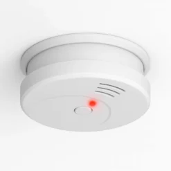 5x Rauchmelder mit 9V Batterie, Lange Lebensdauer, Lautstärke Alarm 85dB, Brandmelder kabellos, DIN EN 14604