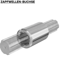 Zapfwellen Buchse B-Typ 80 mm für Vielkeilwelle PTO-Shaft mit 1 3/8