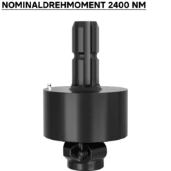Zapfwellen Freilaufkupplung 201mm, 1 3/8" AG u. IG PTO-Shaft Vielkeilwelle mit 6 Zähnen, max. 2400Nm