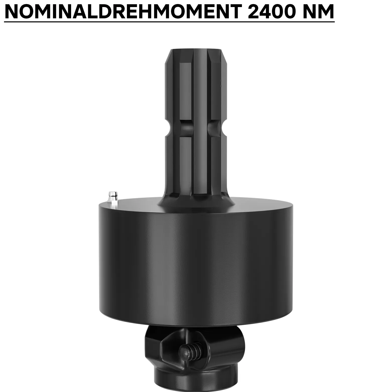 Zapfwellen Freilaufkupplung 201mm, 1 3/8" AG u. IG PTO-Shaft Vielkeilwelle mit 6 Zähnen, max. 2400Nm