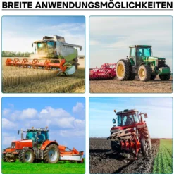 Zapfwellen Keilwelle C2 300 mm Vielkeilwelle für PTO-Shaft mit 1 3/4" Z6 6 Zähne Traktor Anbaugerät