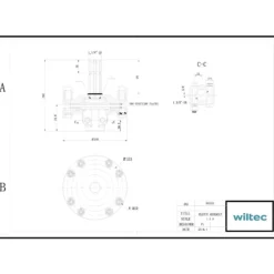 Zapfwellen Kupplung für 6 Zahn Keilwelle 1 3/8