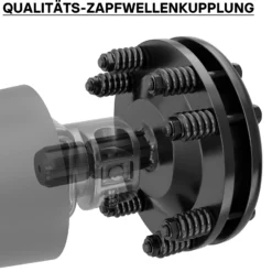Zapfwellen Kupplung für 6 Zahn Keilwelle 1 3/8