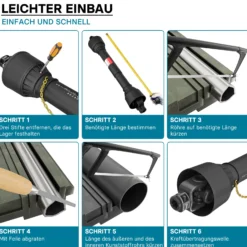 Zapfwelle T6 Gelenkwelle 979mm 830Nm 540U/min, PTO-Shaft, 74kW (100PS), 2x 1 3/8